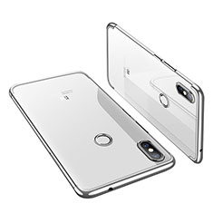 Funda Silicona Ultrafina Carcasa Transparente H01 para Xiaomi Mi 8 Plata