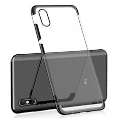 Funda Silicona Ultrafina Carcasa Transparente H01 para Xiaomi Mi 8 Pro Global Version Negro