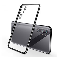 Funda Silicona Ultrafina Carcasa Transparente H01 para Xiaomi Mi Note 10 Negro