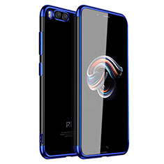 Funda Silicona Ultrafina Carcasa Transparente H01 para Xiaomi Mi Note 3 Azul