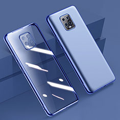 Funda Silicona Ultrafina Carcasa Transparente H01 para Xiaomi Redmi 10X 5G Azul