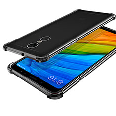 Funda Silicona Ultrafina Carcasa Transparente H01 para Xiaomi Redmi 5 Plus Negro