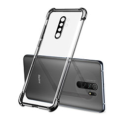 Funda Silicona Ultrafina Carcasa Transparente H01 para Xiaomi Redmi 9 Negro