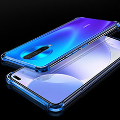 Funda Silicona Ultrafina Carcasa Transparente H01 para Xiaomi Redmi K30 4G Azul