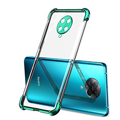 Funda Silicona Ultrafina Carcasa Transparente H01 para Xiaomi Redmi K30 Pro 5G Verde