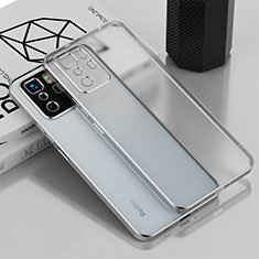Funda Silicona Ultrafina Carcasa Transparente H01 para Xiaomi Redmi Note 10 Pro 5G Plata