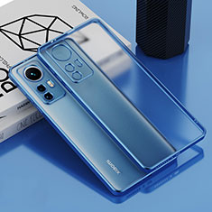 Funda Silicona Ultrafina Carcasa Transparente H01 para Xiaomi Redmi Note 12S Azul