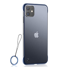 Funda Silicona Ultrafina Carcasa Transparente H02 para Apple iPhone 11 Azul