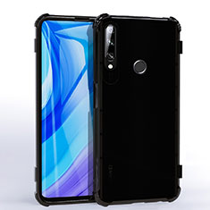 Funda Silicona Ultrafina Carcasa Transparente H02 para Huawei Enjoy 10 Plus Negro