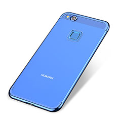 Funda Silicona Ultrafina Carcasa Transparente H02 para Huawei GR3 (2017) Azul
