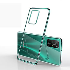 Funda Silicona Ultrafina Carcasa Transparente H02 para Huawei Honor 30S Verde