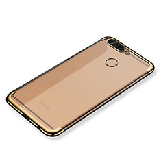 Funda Silicona Ultrafina Carcasa Transparente H02 para Huawei Honor V9 Oro