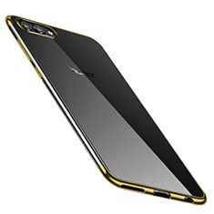 Funda Silicona Ultrafina Carcasa Transparente H02 para Huawei Honor View 10 Oro