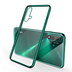 Funda Silicona Ultrafina Carcasa Transparente H02 para Huawei Nova 5 Verde