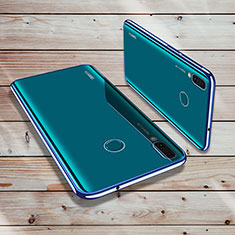 Funda Silicona Ultrafina Carcasa Transparente H02 para Huawei Y9 (2019) Azul