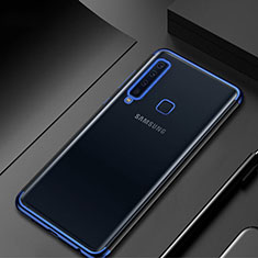 Funda Silicona Ultrafina Carcasa Transparente H02 para Samsung Galaxy A9s Azul