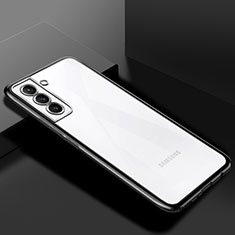 Funda Silicona Ultrafina Carcasa Transparente H02 para Samsung Galaxy S21 FE 5G Negro