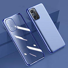 Funda Silicona Ultrafina Carcasa Transparente H02 para Xiaomi Mi 11i 5G Azul