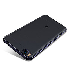 Funda Silicona Ultrafina Carcasa Transparente H02 para Xiaomi Mi 5S 4G Azul