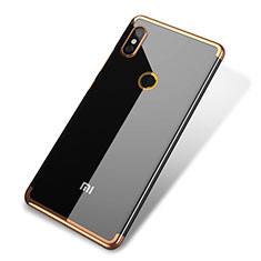 Funda Silicona Ultrafina Carcasa Transparente H02 para Xiaomi Mi 8 Oro