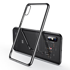 Funda Silicona Ultrafina Carcasa Transparente H02 para Xiaomi Mi 8 Pro Global Version Negro