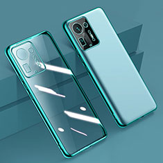 Funda Silicona Ultrafina Carcasa Transparente H02 para Xiaomi Mi Mix 4 5G Verde