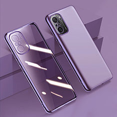 Funda Silicona Ultrafina Carcasa Transparente H02 para Xiaomi Poco F3 5G Morado