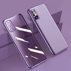 Funda Silicona Ultrafina Carcasa Transparente H02 para Xiaomi POCO M3 Pro 5G Morado