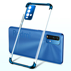 Funda Silicona Ultrafina Carcasa Transparente H02 para Xiaomi Redmi 9 Power Azul