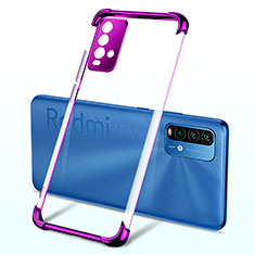 Funda Silicona Ultrafina Carcasa Transparente H02 para Xiaomi Redmi 9 Power Morado