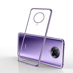 Funda Silicona Ultrafina Carcasa Transparente H02 para Xiaomi Redmi K30 Pro 5G Morado