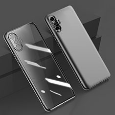 Funda Silicona Ultrafina Carcasa Transparente H02 para Xiaomi Redmi K40 Gaming 5G Negro