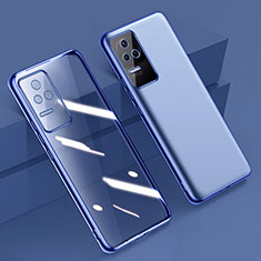 Funda Silicona Ultrafina Carcasa Transparente H02 para Xiaomi Redmi K40S 5G Azul