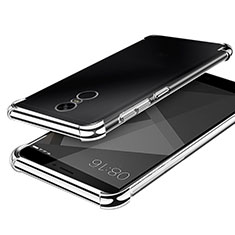 Funda Silicona Ultrafina Carcasa Transparente H02 para Xiaomi Redmi Note 4X High Edition Plata