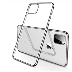 Funda Silicona Ultrafina Carcasa Transparente H03 para Apple iPhone 11 Pro Plata