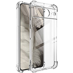 Funda Silicona Ultrafina Carcasa Transparente H03 para Google Pixel 8 5G Claro