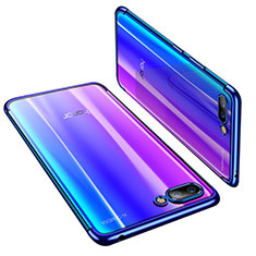 Funda Silicona Ultrafina Carcasa Transparente H03 para Huawei Honor 10 Azul