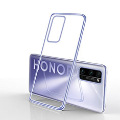 Funda Silicona Ultrafina Carcasa Transparente H03 para Huawei Honor 30 Pro Plata