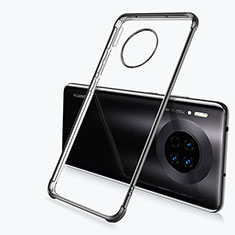 Funda Silicona Ultrafina Carcasa Transparente H03 para Huawei Mate 30 5G Negro
