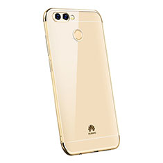 Funda Silicona Ultrafina Carcasa Transparente H03 para Huawei P Smart Oro