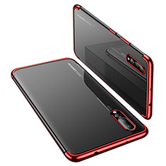 Funda Silicona Ultrafina Carcasa Transparente H03 para Huawei P20 Pro Rojo