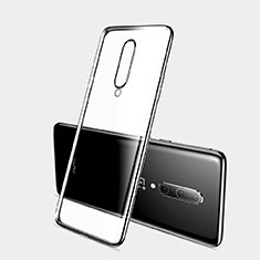 Funda Silicona Ultrafina Carcasa Transparente H03 para OnePlus 7 Pro Negro