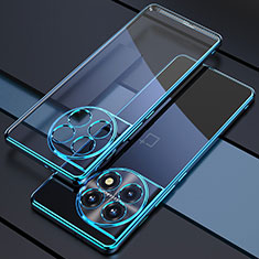 Funda Silicona Ultrafina Carcasa Transparente H03 para OnePlus Ace 2 Pro 5G Azul