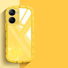 Funda Silicona Ultrafina Carcasa Transparente H03 para Realme Q5x 5G Amarillo