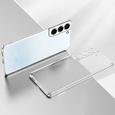 Funda Silicona Ultrafina Carcasa Transparente H03 para Samsung Galaxy S25 Plus 5G Plata