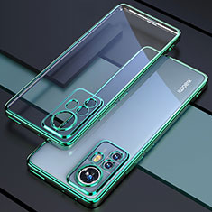 Funda Silicona Ultrafina Carcasa Transparente H03 para Xiaomi Mi 12 5G Verde