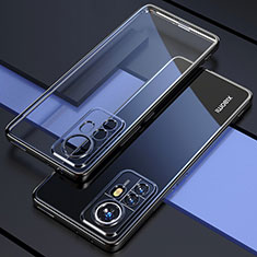 Funda Silicona Ultrafina Carcasa Transparente H03 para Xiaomi Mi 12 Pro 5G Negro