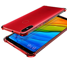 Funda Silicona Ultrafina Carcasa Transparente H03 para Xiaomi Mi 6X Rojo