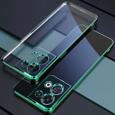 Funda Silicona Ultrafina Carcasa Transparente H03 para Xiaomi Redmi Note 13 Pro 5G Verde