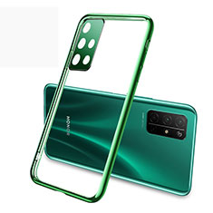 Funda Silicona Ultrafina Carcasa Transparente H04 para Huawei Honor 30S Verde